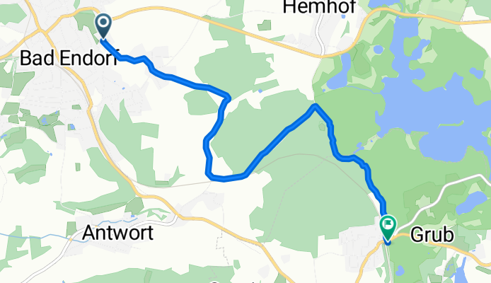 Route im Schneckentempo in Rimstin