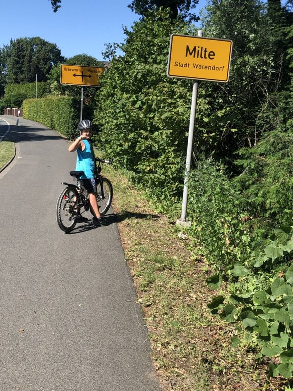 Einfache Fahrt in Ostbevern