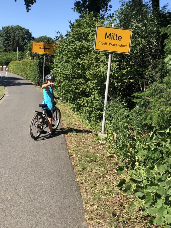 Einfache Fahrt in Ostbevern