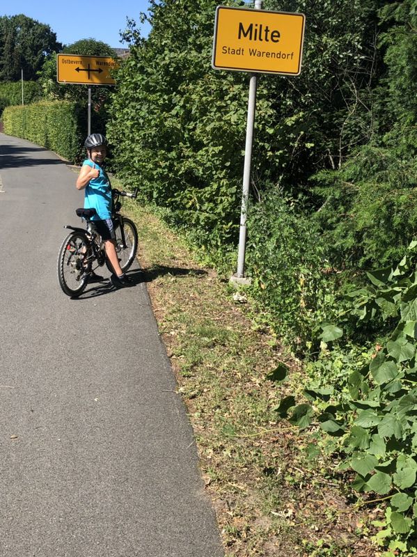 Einfache Fahrt in Ostbevern