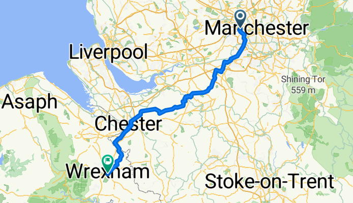 Salford to wrexham