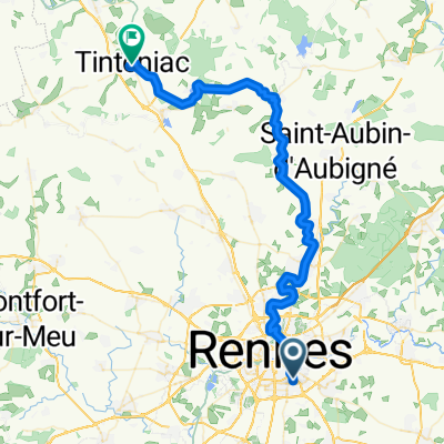 Rennes - La Bellangerais - Tinténiac