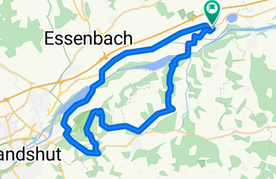 Route in der Bikemap App öffnen