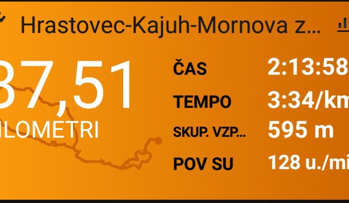 Foto 2 der Bikemap-Route "Hrastovec-Kajuh-Mornova zijalka-Hrastovec 29.06.2019"