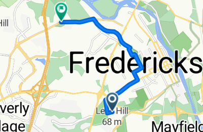 Route in der Bikemap App öffnen
