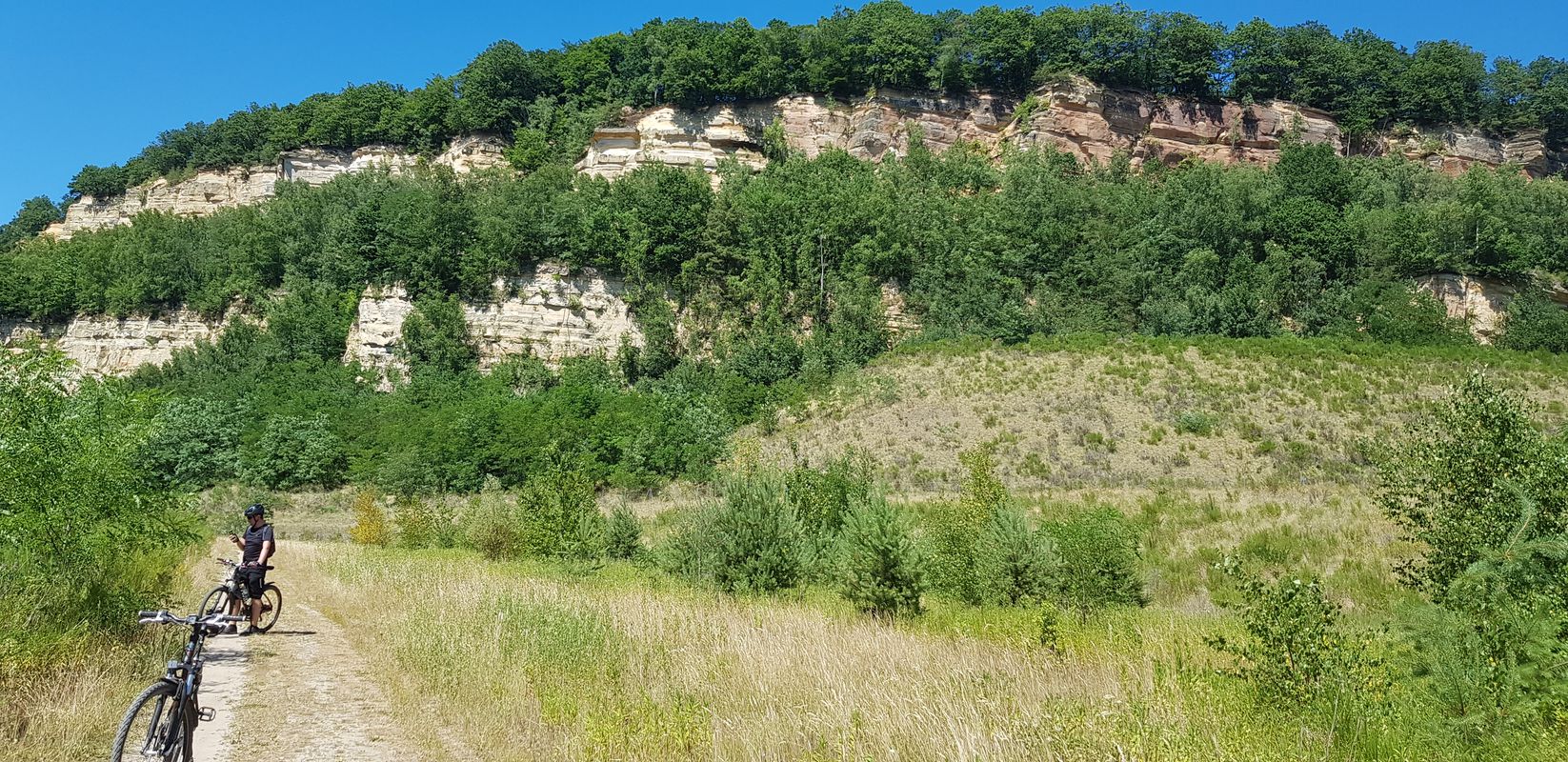 Aussichtsplattform Sandgrube Frankreich