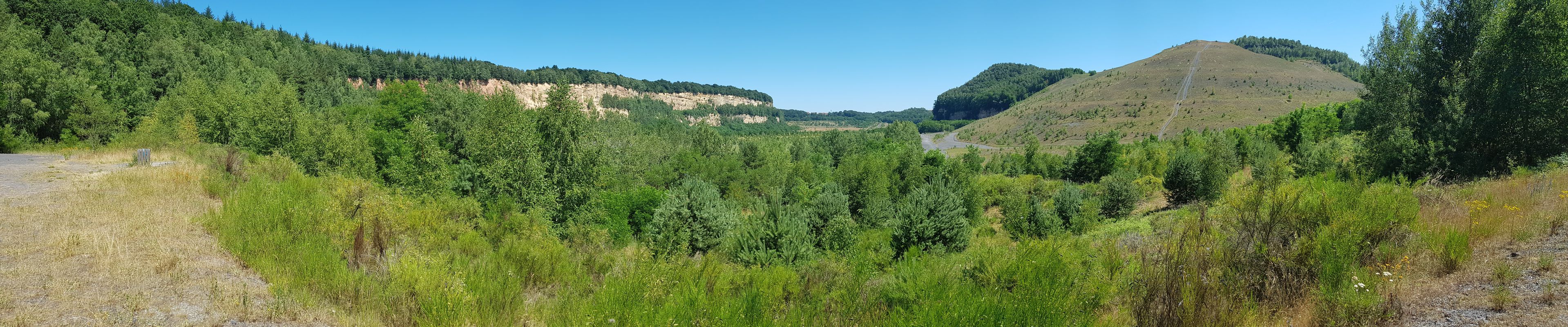 Aussichtsplattform Sandgrube Frankreich