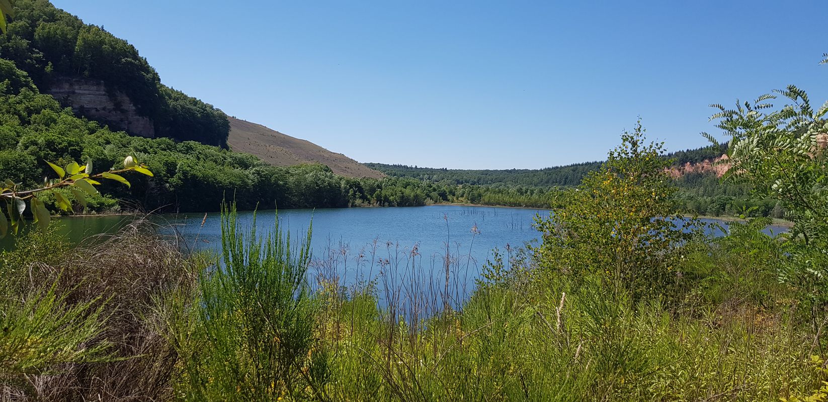 Aussichtsplattform Sandgrube Frankreich