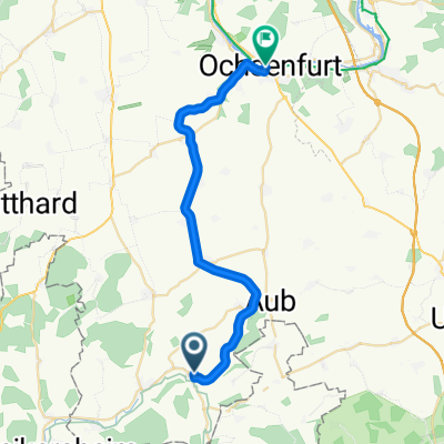 Bieberehren bis Ochsenfurt
