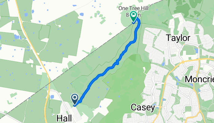 Hall to one tree hill