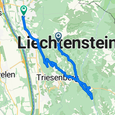 Schaan-Gaflei-Steg-Schaan