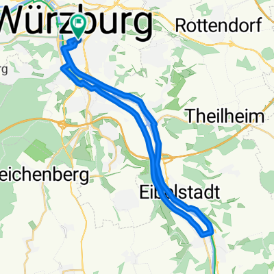 Würzburg-Sommerhausen-Würzburg