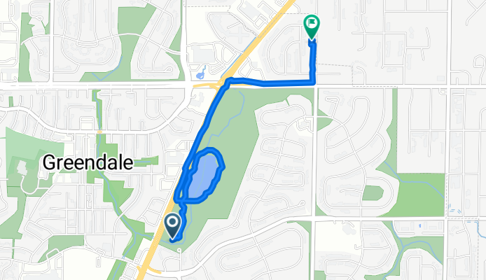 Steady ride in Greendale