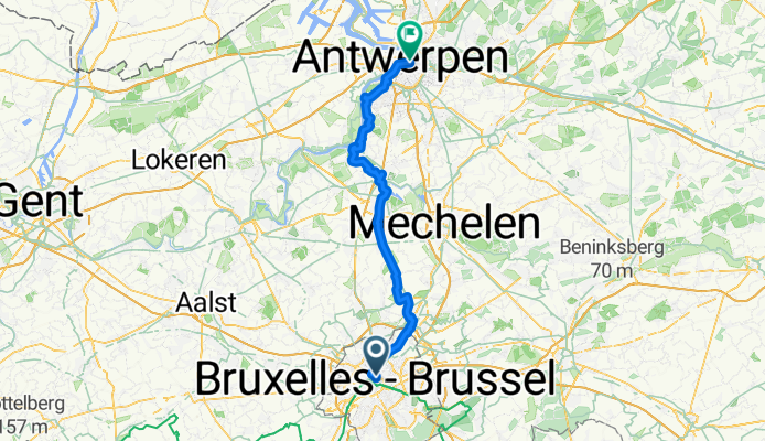 Brussels To Antwerp