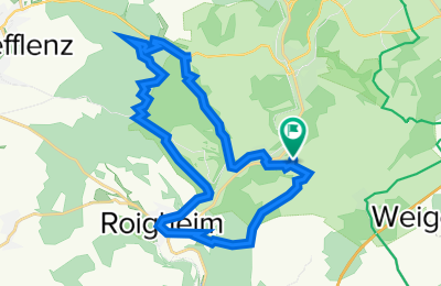 Route in der Bikemap App öffnen