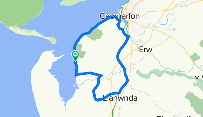 rehab run - Y Ffordd - tiny extra progression..