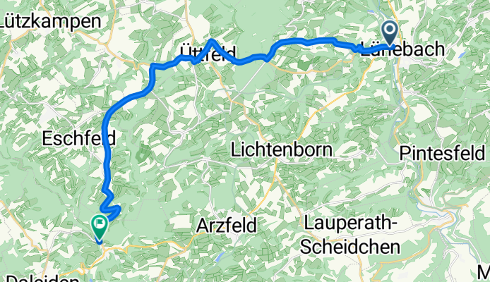 Geänderte Route 2019