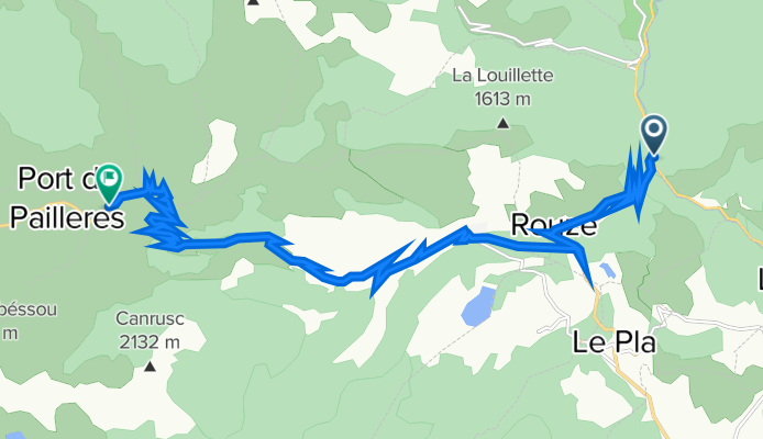 COL DE PAILHÈRES (por Usson-les-Bains)
