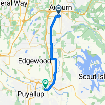 Moderate route in Puyallup