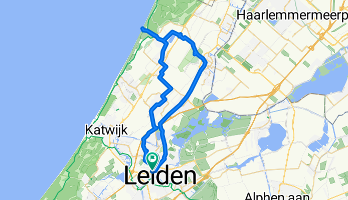 Leiden to the Bulbfields Loop