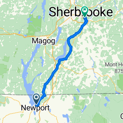 Newport to Sherbrooke