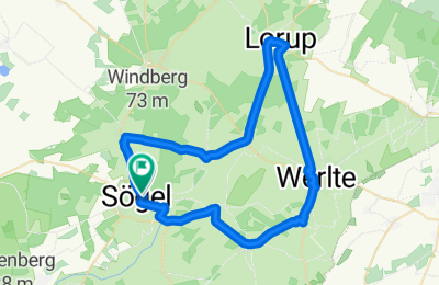 Route in der Bikemap App öffnen