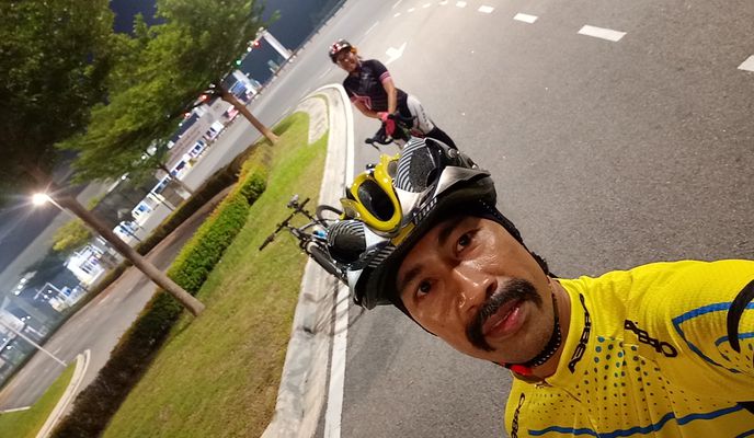 Photo 2 of the Bikemap route "semenyih ke eco majistet"