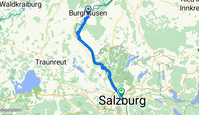 Burghausen - Salzburg