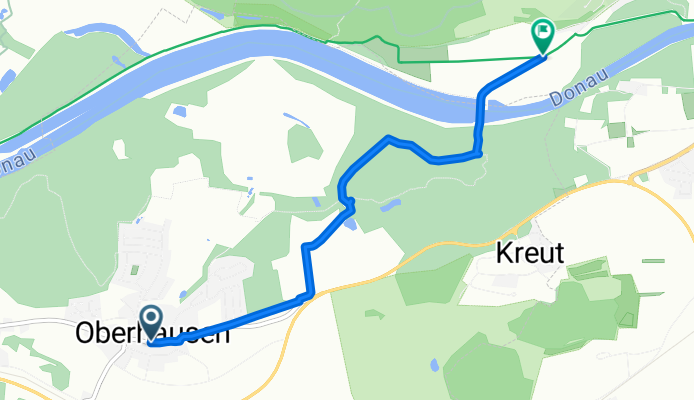 Oberhausen nach Bittenbrunn