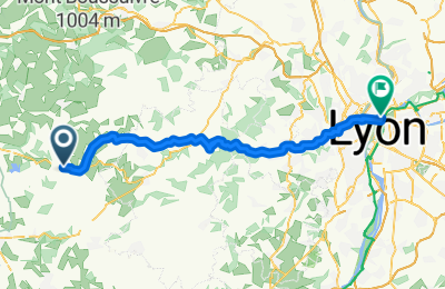 Route in der Bikemap App öffnen