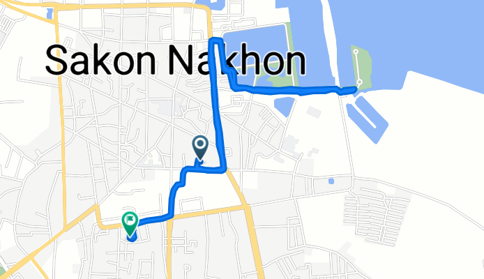 Moderate route in Sakon Nakhon