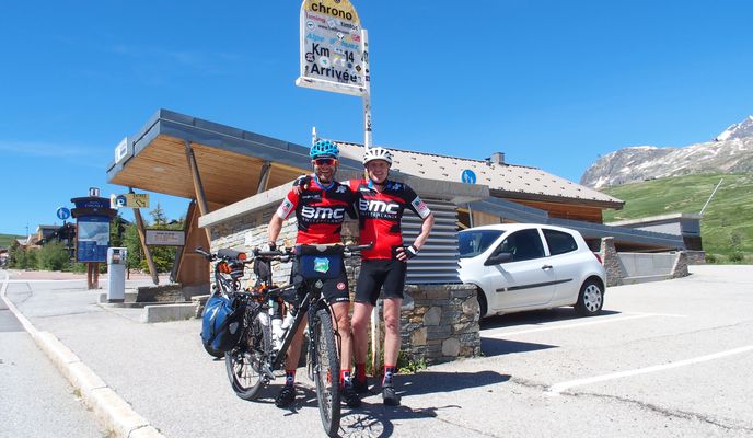Photo 1 of the Bikemap route "Alpe Huez - Col de Sarenne"