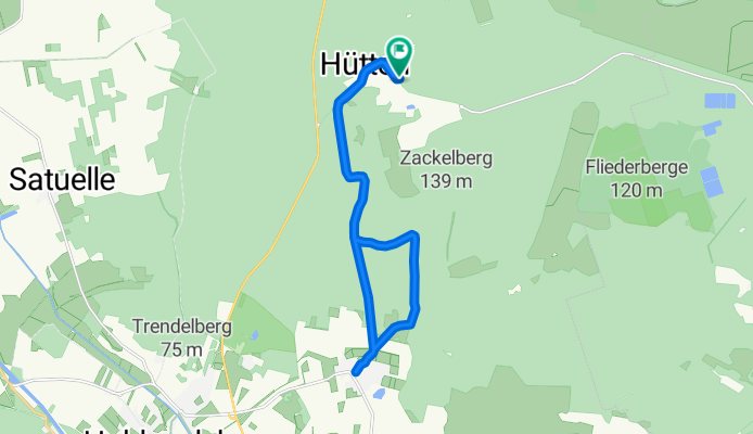 Hütten über NP3 nach Neuenhofe