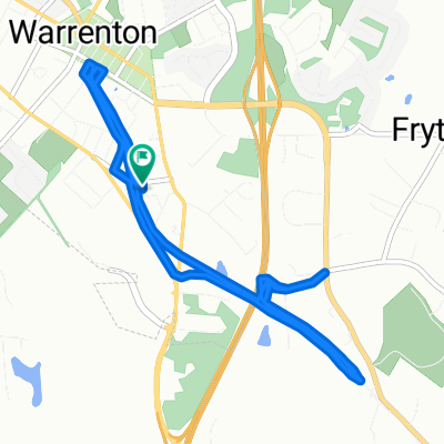 Moderate route in Warrenton