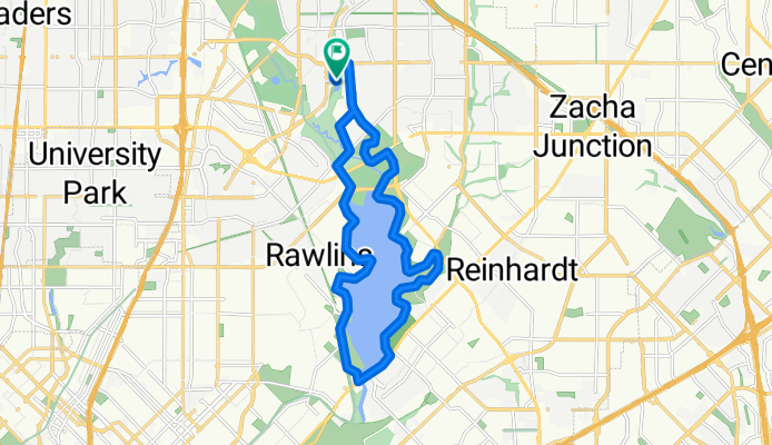 Moderate route in Dallas