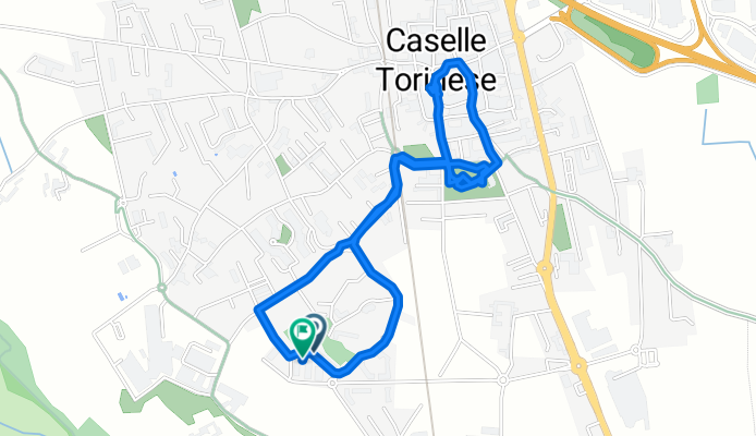 Percorso moderato in Caselle Torinese