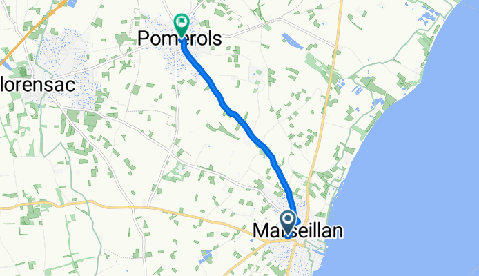 Easy ride in Marseillan