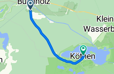 Route in der Bikemap App öffnen