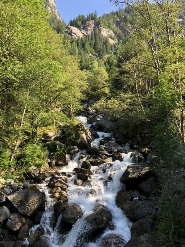 Percorso rilassato in val di mello