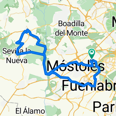 A Brunete y camino palomero