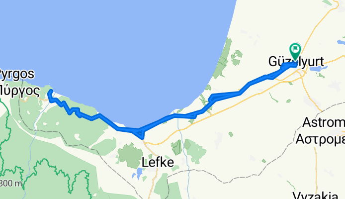 Biking - Güzelyurt - Yesilirmak - Güzelyurt