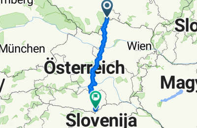 Route in der Bikemap App öffnen