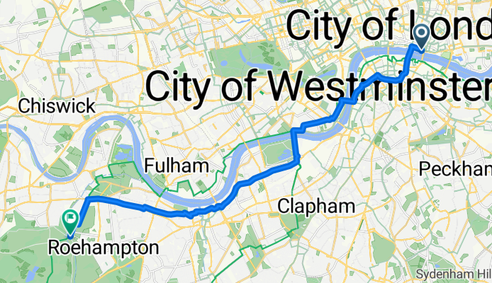 Work to Richmond Park