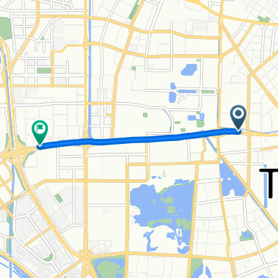 蜗牛般的路线 天津市