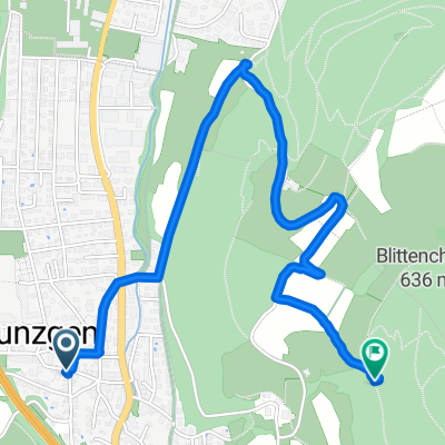 Route im Schneckentempo in Zunzgen