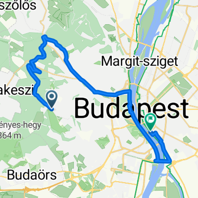 Normafa - Budapest 25km bergaf