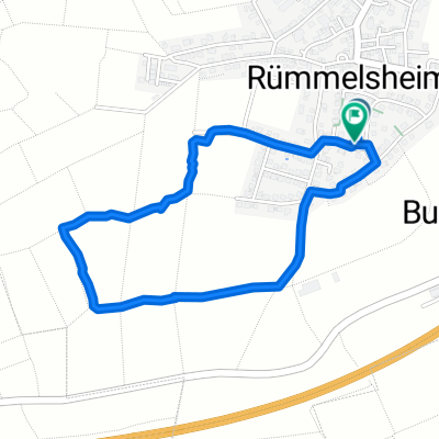 Langsame Fahrt in Rümmelsheim