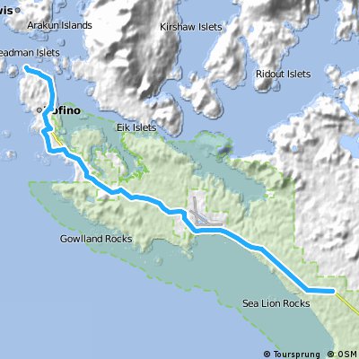 Day 001 - Across Canada Trails - Trekking Bike Route
