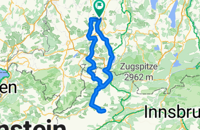 Route in der Bikemap App öffnen