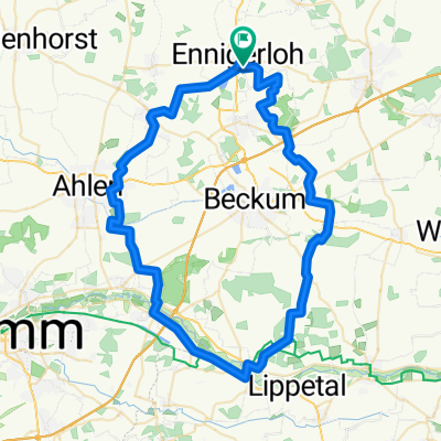 Ennigerloh - Beckum - Schmehausen - Uentrup - Ahlen - Ennigerloh